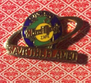 PIN HARD ROCK Café ~ Save the Planet ~ CHICAGO ~ Globo - Imagen 1 de 2