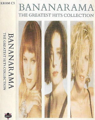 BANANARAMA GREATEST HITS COLLECTION CASSETTE ALBUM 14track New Wave Synth-pop  - Image 1 of 4