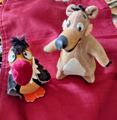 Gund Disney Baloo Bear and Buzzy (Ringo) Buitre El Libro de la Selva 1966 Foto 1 de 4