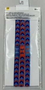 Girl's Youth Under Armour 3 Pack Headbands - Picture 1 of 2