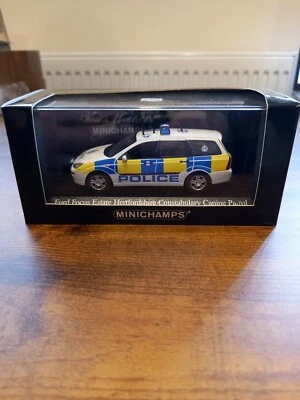Minichamps 1.43 Ford Focus Estate Hertfordshire Constabulary Canine Patrol  - Image 1 of 4