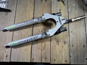 Horquilla de suspensión TANGE Struts 26" 1” pulgada roscada vintage MTB elastómero seco - Imagen 1 de 15