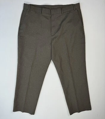 Levi Strauss Action Slacks Mens 39x28 Brown Dress Pants Straight VTG Office - Image 1 of 4
