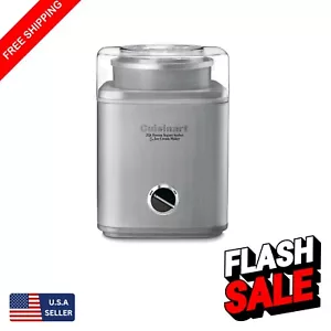 Ice Cream Maker, Ice Cream and Frozen Yogurt Machine, 2-Qt. Double-Insulated ... - Picture 1 of 8