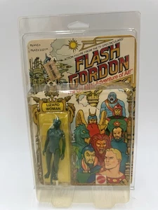 1979 Mattel Flash Gordon Lizard Woman #1527 On Card Unpunched W/ Protective Case - Bild 1 von 10