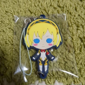 Persona 3 figure rubber key chain Aigis mascot anime game Japan m655 3 - Picture 1 of 4