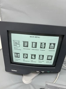 Vintage Brother Monitor CT-1450 Monitor - funktionstüchtig 13" Flüsterschreiber Monitor - Bild 1 von 11