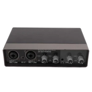 Live Sound Card Q22 Digital Mixing Usb External Computer Mobile Phone Reco DE - Bild 1 von 22