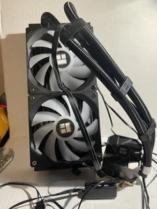 Thermalright Aqua Elite 240 V3 Black Water Cooling CPU Cooler, UNTESTED -AS IS - Picture 1 of 9