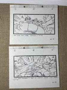 Indiana Jones Temple of Doom storyboards Movie prop George Lucas STAR WARS TD110 - Picture 1 of 11