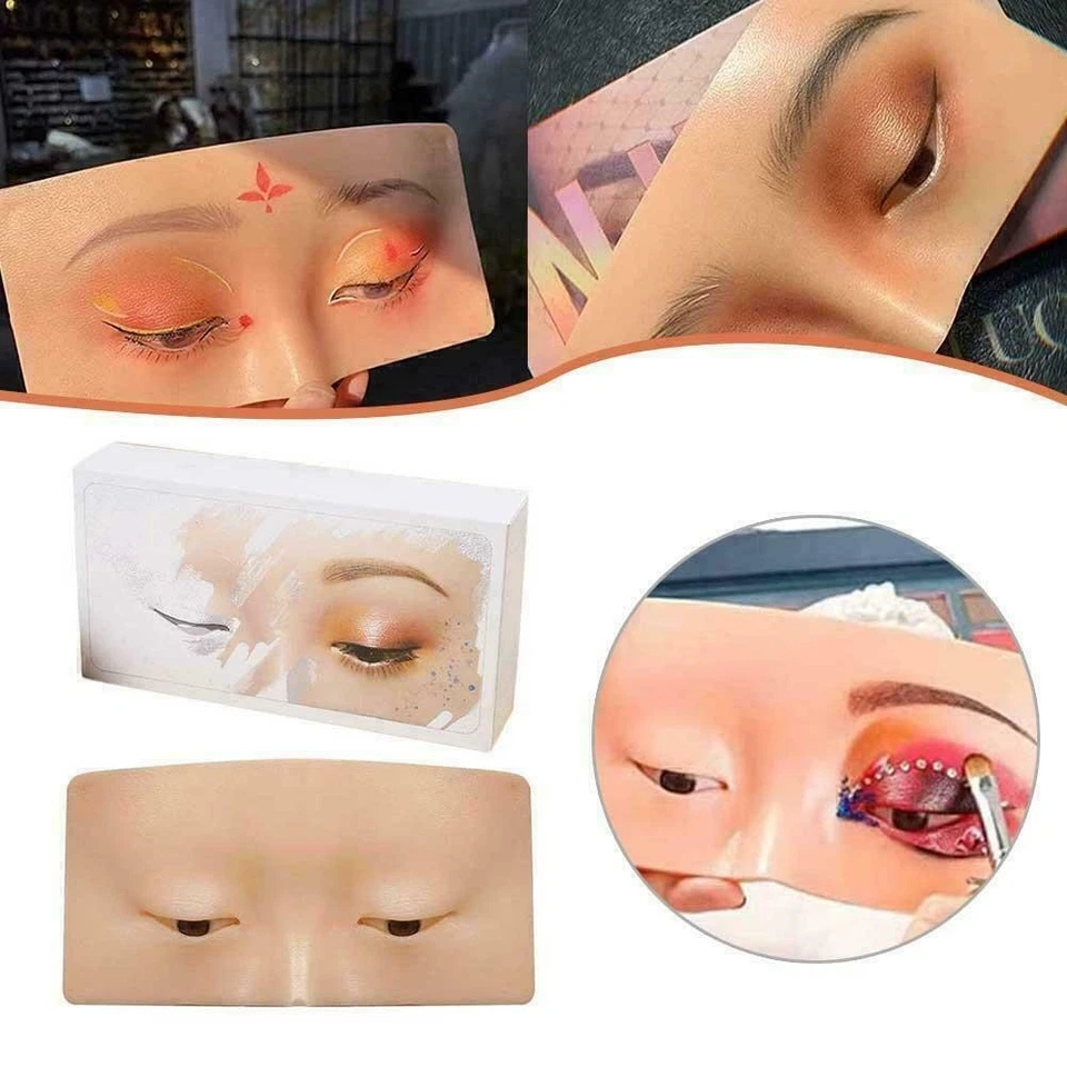 The Perfect Aid To Practicing Makeup Face Makeup Mannequin Silicone 2023 Neu DE - Bild 1 von 4
