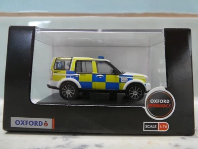 OXFORD DIECAST OO 1;76 LAND ROVER DISCOVERY 4 CAR West Midlands Police 76DIS006 - Image 1 of 4