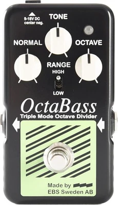 EBS OctaBass Blue Label Triple Mode Octave Divider Pedal - Image 1 of 4