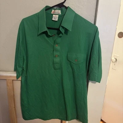Polo verde vintage Foto 1 de 2