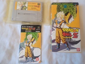 Dragon Ball Z Caja y Manual Super Famicom SFC SNES Japón Importación Vendedor de EE. UU. - Imagen 1 de 15
