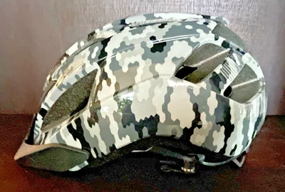 Casco Bicicleta Bontrager Solsticio Juvenil 48-55cm B&G Camuflaje-Usado Buen Estado Foto 1 de 4