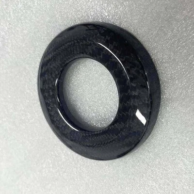 Carbon Fiber Side Mirror Control Ring Cover for Maserati GranTurismo GC MC 08-19 - Image 1 of 4