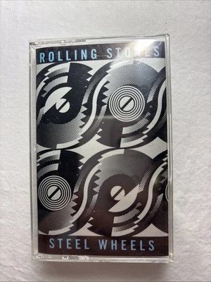 1989 The Rolling Stones "Steel Wheels" Cassette Tape in Excellent Condition - Image 1 of 4