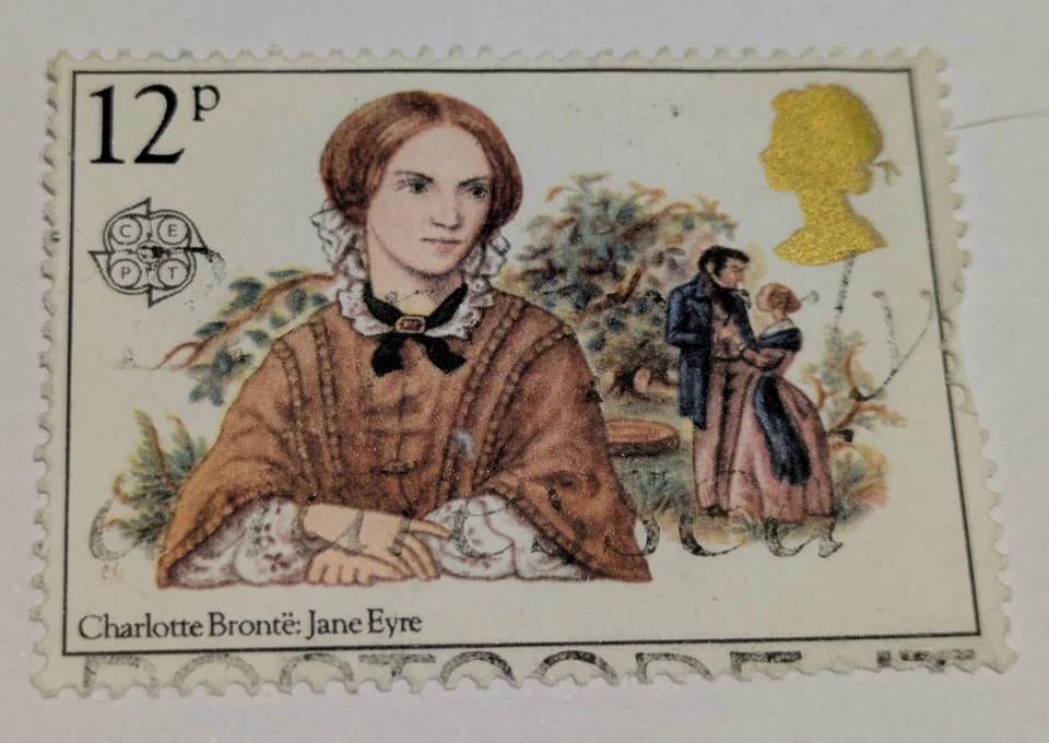 Stamp - Charlotte Bronte - Jane Eyre (Elizabeth II 12p) - Image 1 of 1