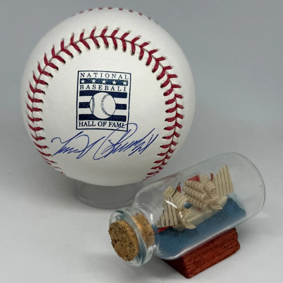 Miguel Cabrera signed Rawlings HOF Logo Baseball JSA COA Tigers MVP Auto A3971 - Image 1 of 1