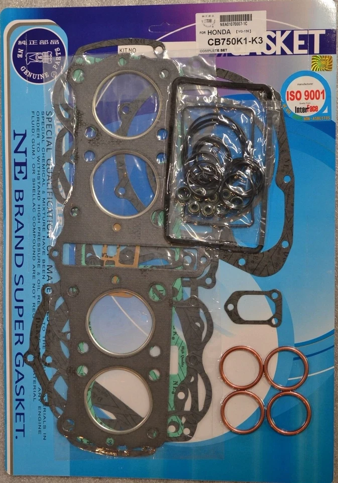 Honda CB750 K CB750K 1970 - 1973 Complete Engine Gasket Kit Set - Image 1 of 1