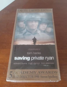 Saving Private Ryan (VHS, 2000, 2-Tape Set, Special Limited Edition) SEALED NEW - Picture 1 of 4