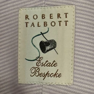 Robert Talbott Custom ESTATE BESPOKE Button Down Oxford Dress Shirt XXL Purple - Picture 1 of 5