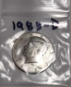 1983-D Kennedy Half Dollar, Circulated but NICE ! - Picture 1 of 2