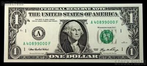 One Dollar Bill Federal Reserve Note FRN Series 2006 Currency CU Uncirculated - Picture 1 of 2