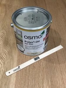 Huile de cire dure Osmo Polyx satin 3032 - étain de 2,5 litres + bâton d'agitation Osmo - Photo 1/1