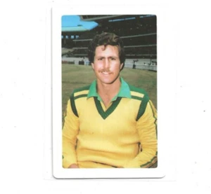 1982 83 Cricket Card SUPER CRICKET series AUSTRALIA GRAEME WOOD CARD - Picture 1 of 1