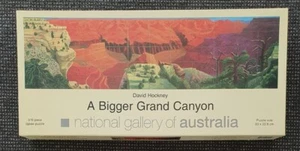 🔶️DAVID HOCKNEY A BIGGER GRAND CANYON AUSTRALIAN NATIONAL GALLERY JIGSAW PUZZLE - Bild 1 von 5