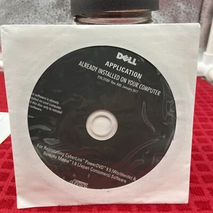 NEW for Reinstalling CyberLink PowerDVD 9.5 Remote Media 1.6 Dell P/N 2Y26F - Picture 1 of 5