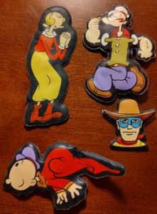 Menge 4 Kong Features 1974 Magnete (Popeye und Lone Ranger) - Bild 1 von 2