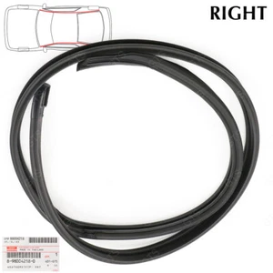 Fits Isuzu D-Max Dmax 2003 08 10 Right Roof Drip Rail Weatherstrip Rubber Seals - Picture 1 of 9