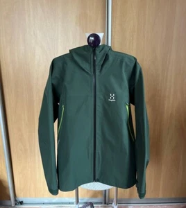 Haglofs Roc Gore-Tex Men's Jacket XL Green Waterproof Shell Hiking Outdoor - Picture 1 of 21