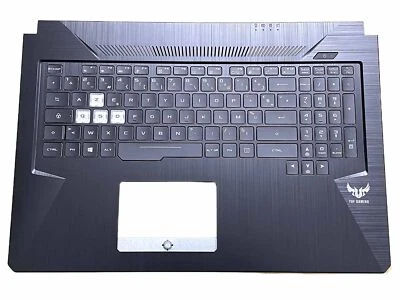 KBSPRO RGB Backlit Clavier Français pour Asus TUF Gaming FX705D FX705DT FX705GE AZERTY