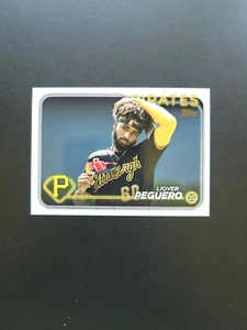 2024 Topps Series 2 Liover Peguero #542 Golden Mirror Variation SSP Pirates - Picture 1 of 4