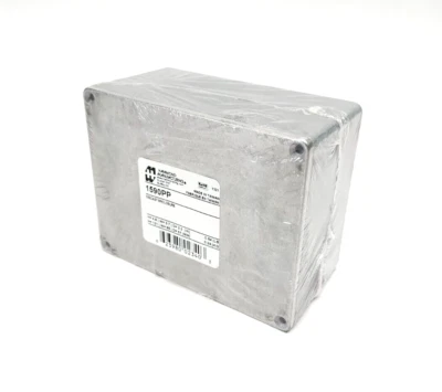 HAMMOND, HAMMOND MANUFACTURING Hammond Manufacturing 1590PP Cast Electrical Enclosure Box 121mm x 95mm x 57mm