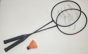 Badminton 2 Racquets and 1 Shuttlecocks