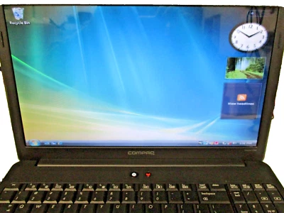 Compaq Presario CQ60 AMD Athlon Dual-Core 2.0GHz, 4GB RAM, 500Gb HDD, Win Vista Foto 1 de 4