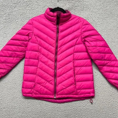 Cabelasa Goose Down Jacket Womens S Pink Puffer Coat 800 Fill Outdoors Gorp - Image 1 of 4