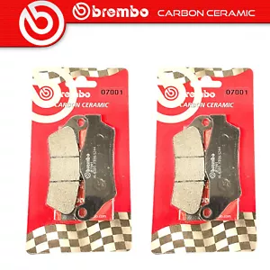 2 Coppie Pastiglie Freno Brembo Anteriori per YAMAHA Tenere 700 World Raid 18> - Picture 1 of 4