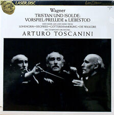 ARTURO TOSCANINI Vol 7 Wagner Sealed  LASERDISC LD NTSC