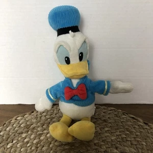 Disney Donald Duck Plush Toy 11 Inch Blue Shirt Hat Red Tie Stuffed Toy - Picture 1 of 6