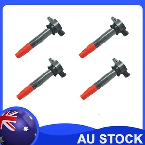 4X Ignition Coils Pack for Mitsubishi Triton ML MN 2.4L 4G64 2007-2015 1832A025 - Picture 1 of 7