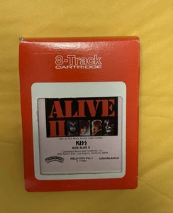 KISS- Alive II - 8 track tape with cover - Tested and working - Picture 1 of 4