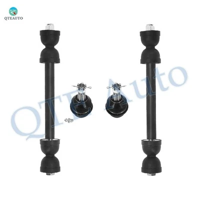 Juego de 4 eslabones de rótula de suspensión inferior delantera para GMC K3500 1995-2000 Foto 1 de 4