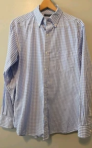 TailorByrd Herren Gr. XL Hemd mit Knopfleiste Blau Gingham Kariert Langarm  - Bild 1 von 9