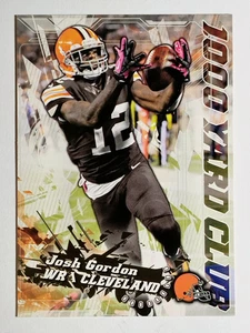 2014 Topps 1000 Yard Club #22 Josh Gordon - Picture 1 of 2
